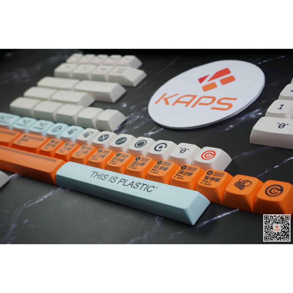 Keycap PLASTIC - profile XDA - keycap PBT - Dyesub - 150 nút cho bàn phím cơ layout 60 68 75 87 TKL 84 96 Fullsize