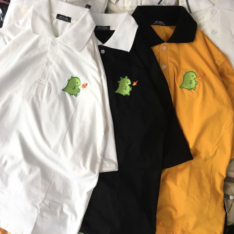 Áo Polo thêu khủng lông % hình thật B'teen