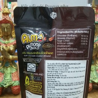 Date 2019 Socola bọc Hạnh nhân 30g Thái lan