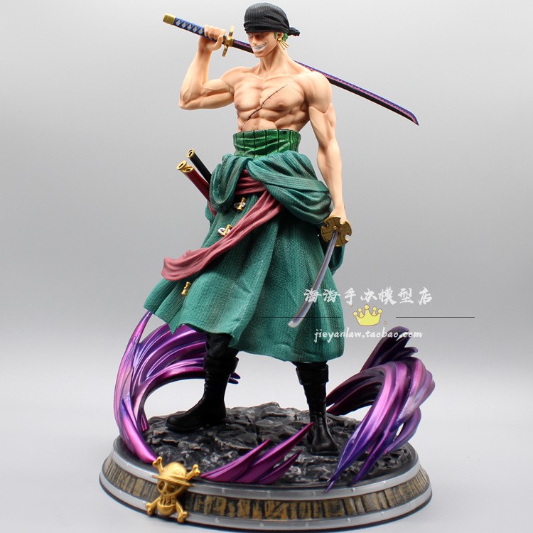 Mô hình Zoro có effect cao khoang 37cm - One Piece
