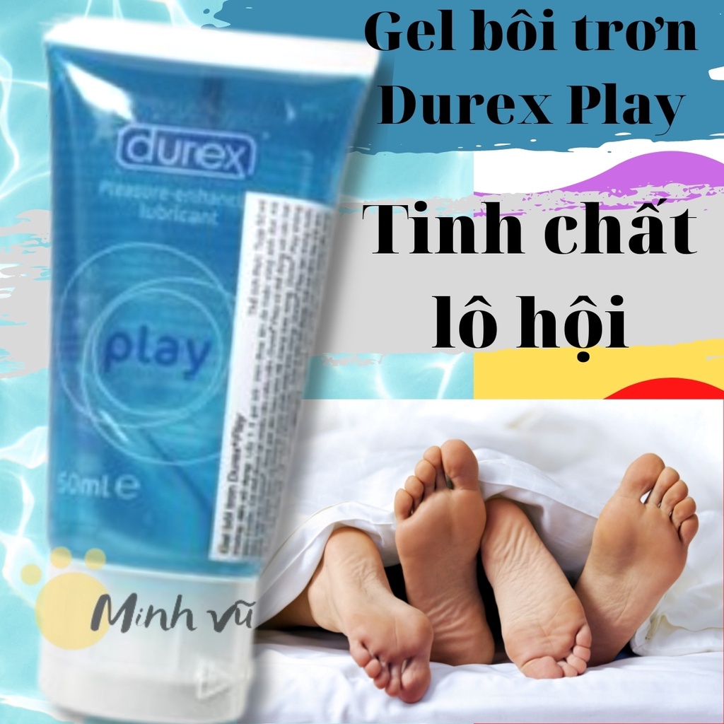 Có che tên Bộ 2 tuýp gel Play tặng ngay 2 hộp bao cao su 6 bi