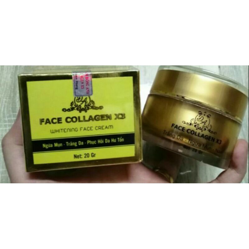 KEM FACE COLLAGEN X3 CTY ĐÔNG ANH