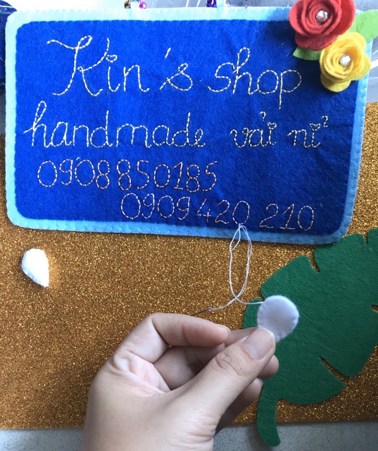 Chỉ cuộn chuyên dùng may đồ handmade, may vải nỉ