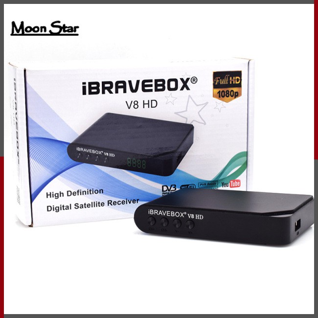 Đầu Thu Tín Hiệu Vệ Tinh Dvb-S / S2 Full Hd Wifi V8 Ibravebox