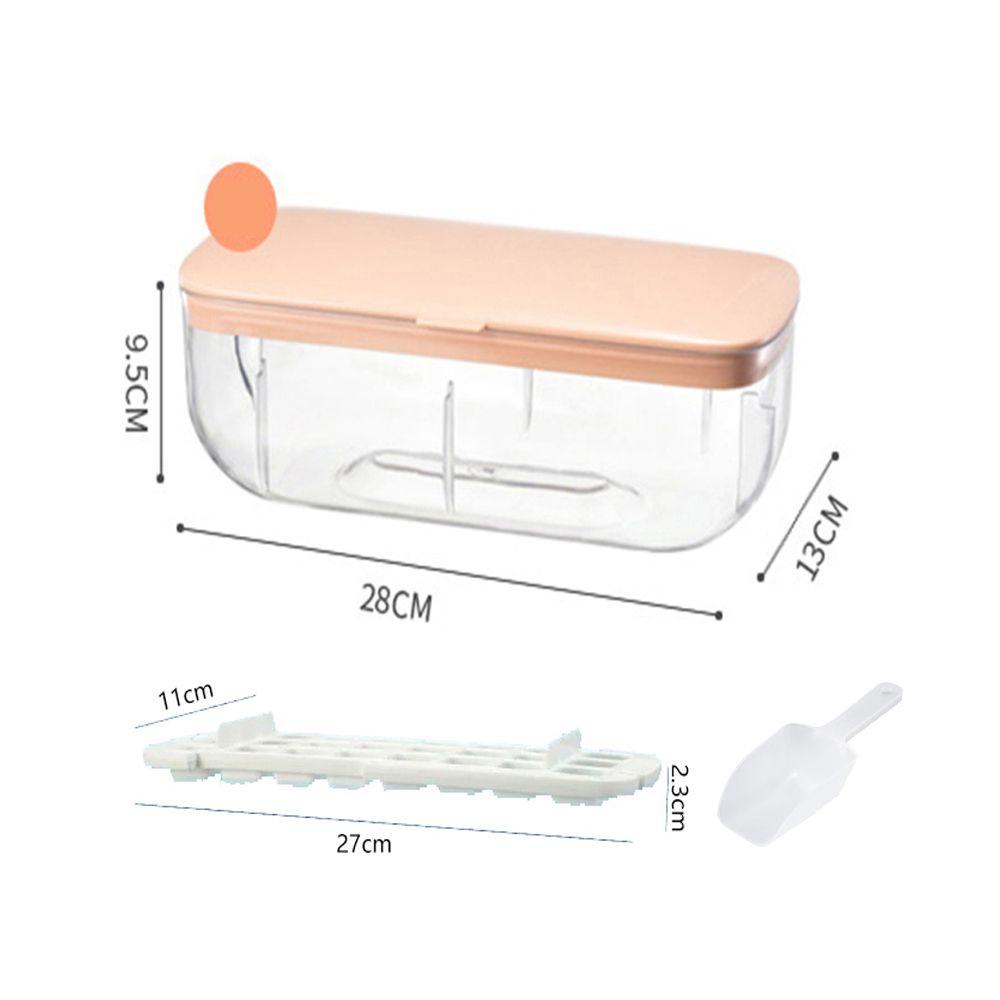 YIYU Khuôn Làm Đá Bằng Silica gel Sức Chứa Lớn Dễ Làm Sạch Tiện Dụng