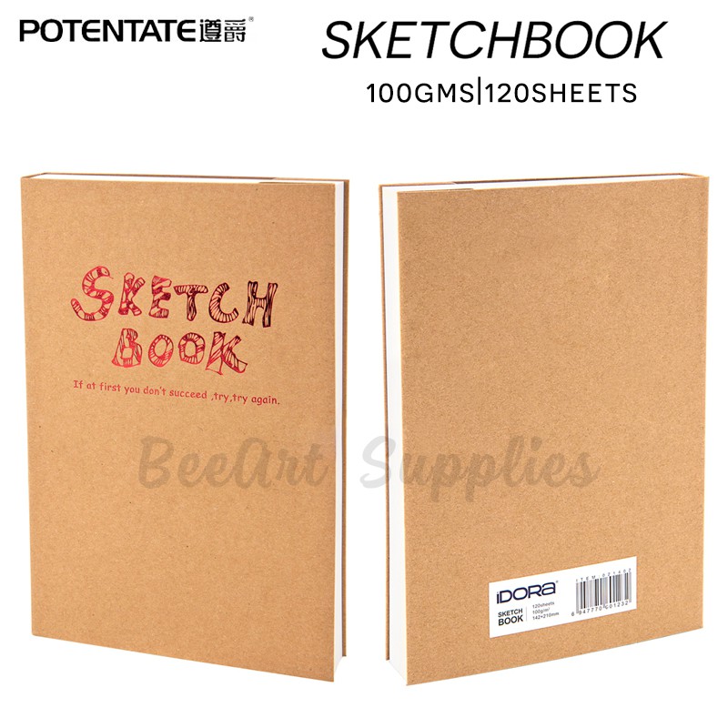 [HỌA CỤ ONLINE ]SKETCHBOOK VẼ KÝ HỌA/MARKER POTENTATE 120 TỜ SIÊU DÀY