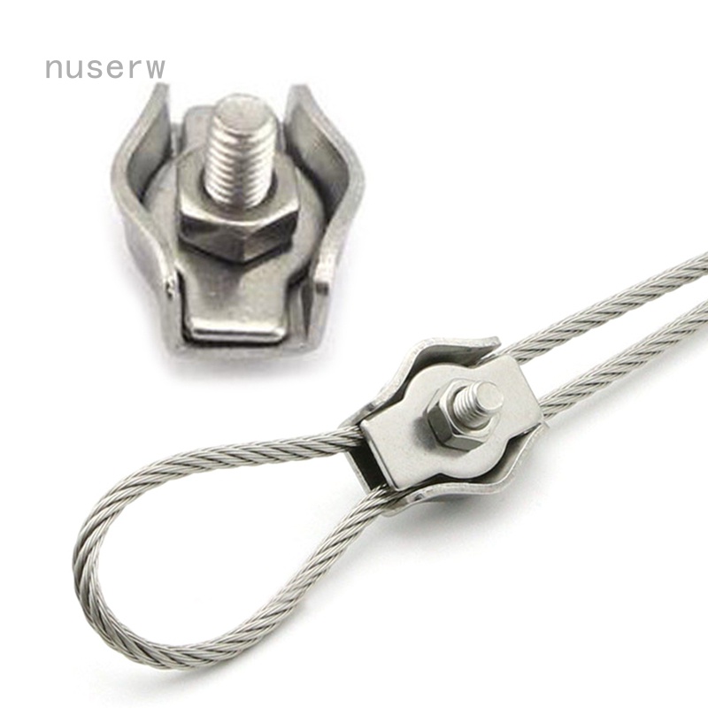 Kẹp Dây Điện Bằng Thép Không Gỉ 316 A4 2mm 3mm 4mm 5mm