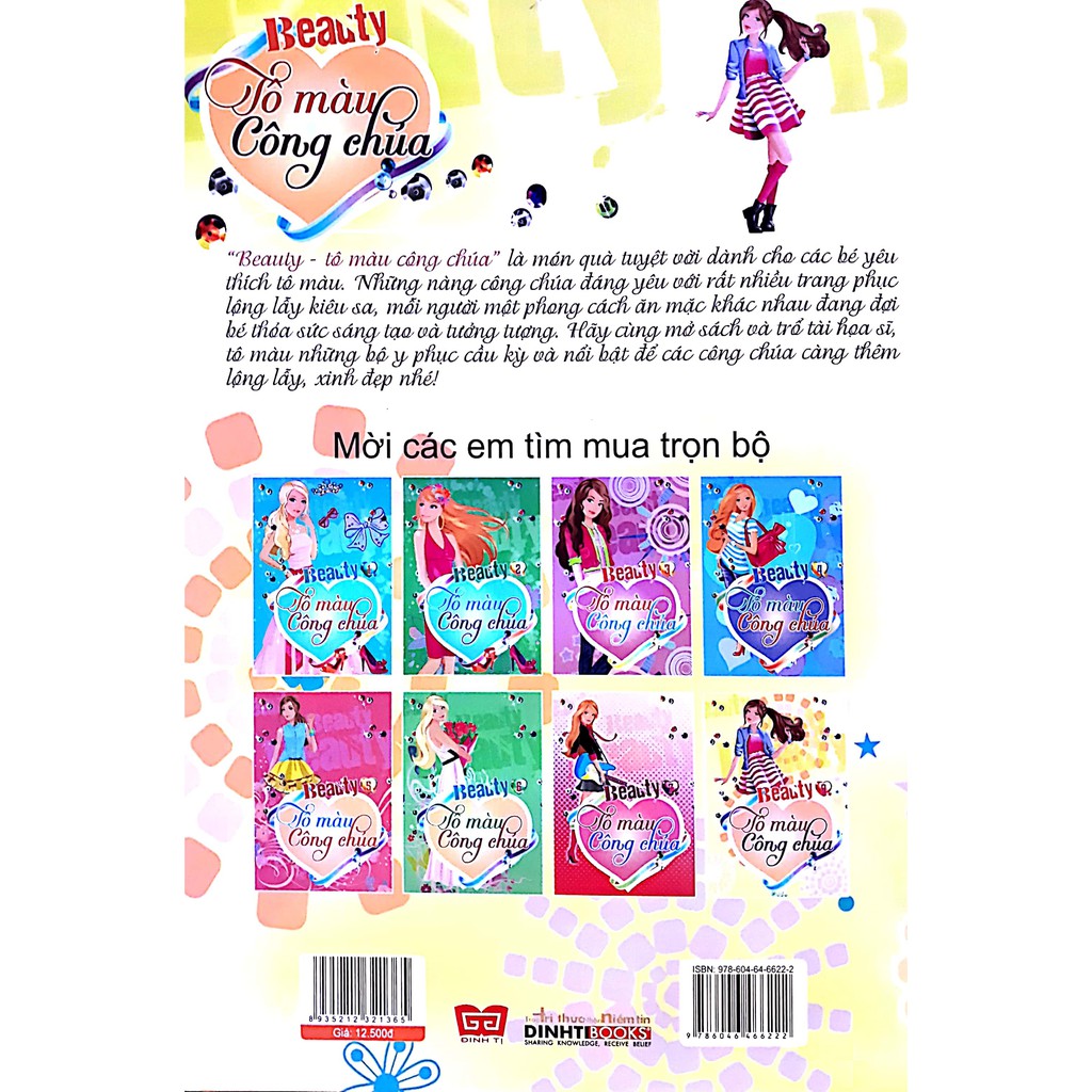Sách - Beauty - Tô Màu Công Chúa (Tập 8) | BigBuy360 - bigbuy360.vn
