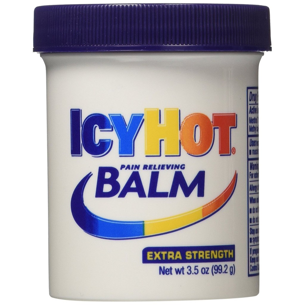 Dầu xoa bóp giảm đau nhức Icy Hot Balm Pain Relieving Extra Strength 99.2g của Mỹ