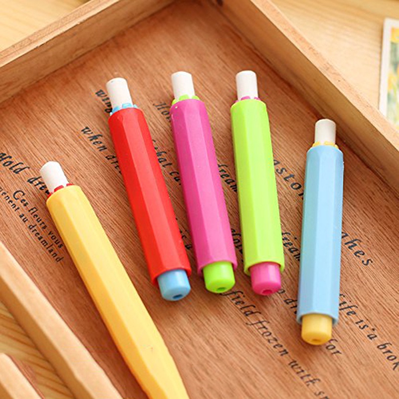 Set 5 Vỏ Bọc Phấn Bằng Nhựa Có Thể Điều Chỉnh Màu Sắc Ngẫu Nhiên