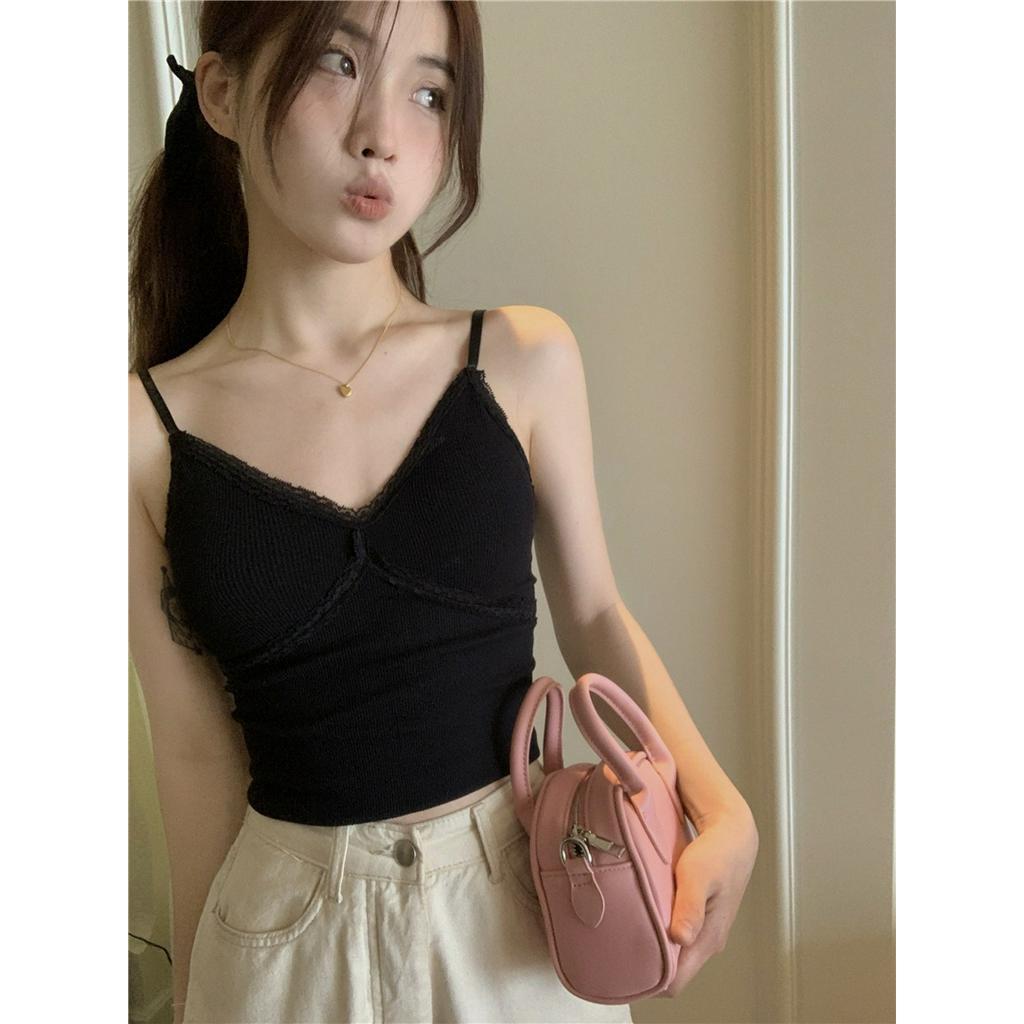 Áo Dây Ren Dáng Ngắn Thời Trang Dạo Phố Sành Điệu 61095