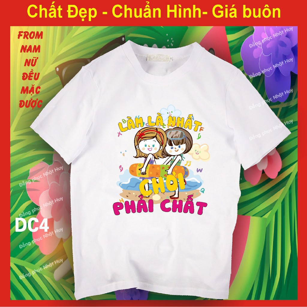 áo nhóm đi chơi 2 , du lịch,biển, phông, thun,cotton, bọn anh xuất hiện tất cả tắt điện, cuộc đời là những chuyến đi