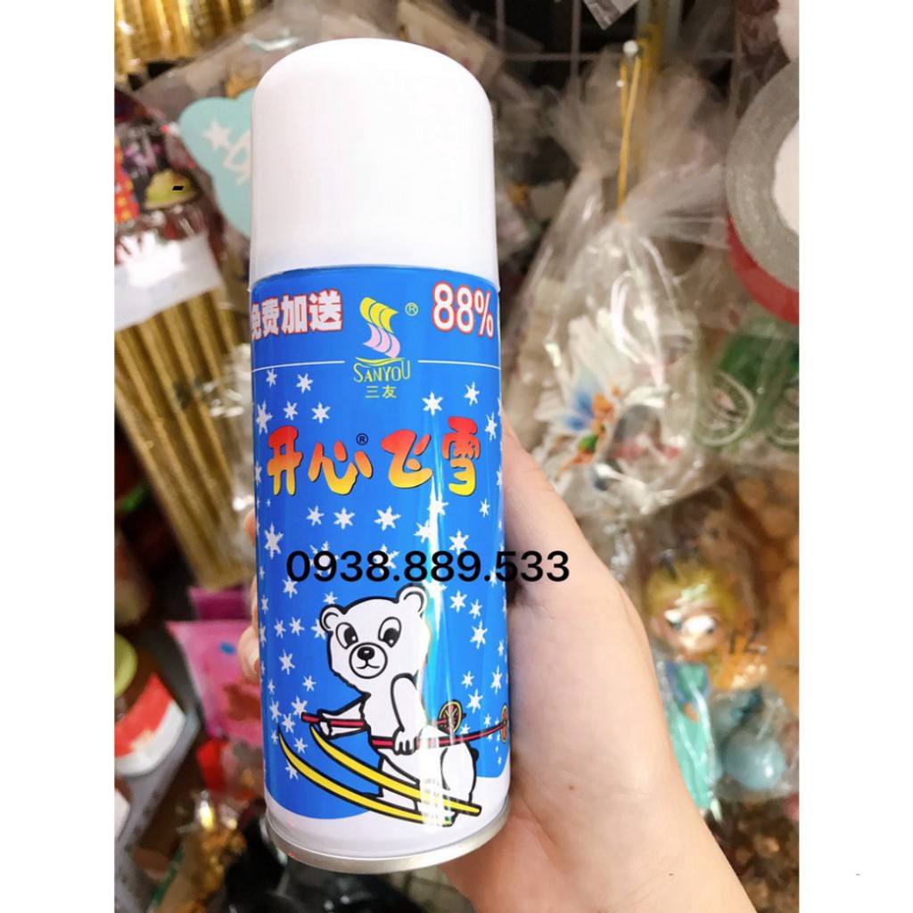 Bình Xịt Tuyết - Sinh Nhật