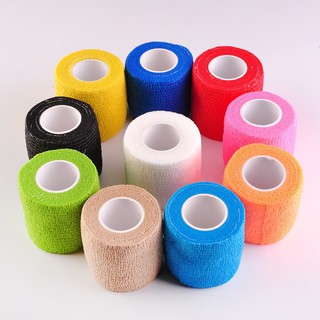 Băng keo quấn cổ chân thể thao cao su non bảo vệ cổ chân tự dính đá bóng chống chấn thương