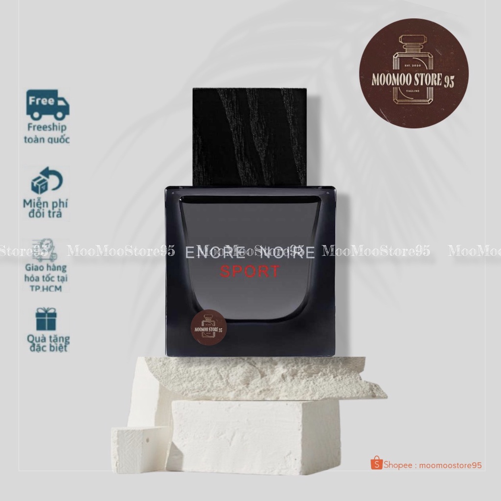 -𝐌𝐨𝐨𝐌𝐨𝐨- Lalique Encre Noire Sport |  Nước Hoa Nam | Trẻ trung và nam tính