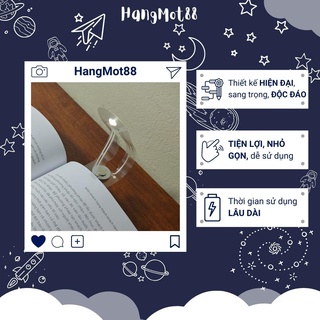 Đèn led đọc sách mini kẹp HangMot88 HM007