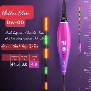 Phao săn hàng đêm carbon -nano cao cấp - thiên tâm - gồm 2 ngọn
