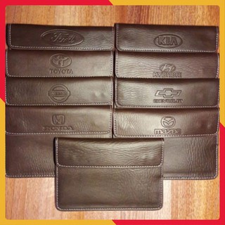 Ví đựng giấy tờ xe ôtô in logo hãng