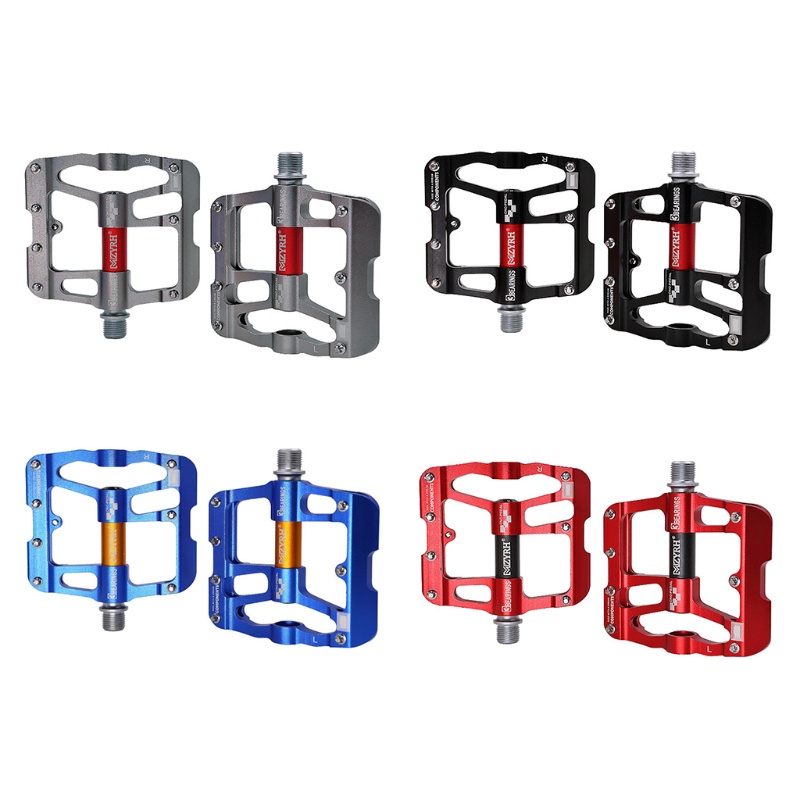 Set 2 Bàn Đạp Xe Đạp Leo Núi Bằng Hợp Kim Nhôm Chất Lượng Cao