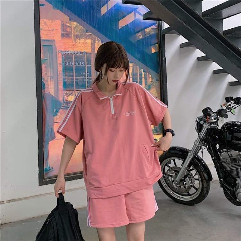 Bộ đùi hai sọc khoá cổ chữ ngực KA12