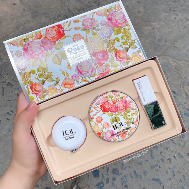 Set makeup Rose 3 món