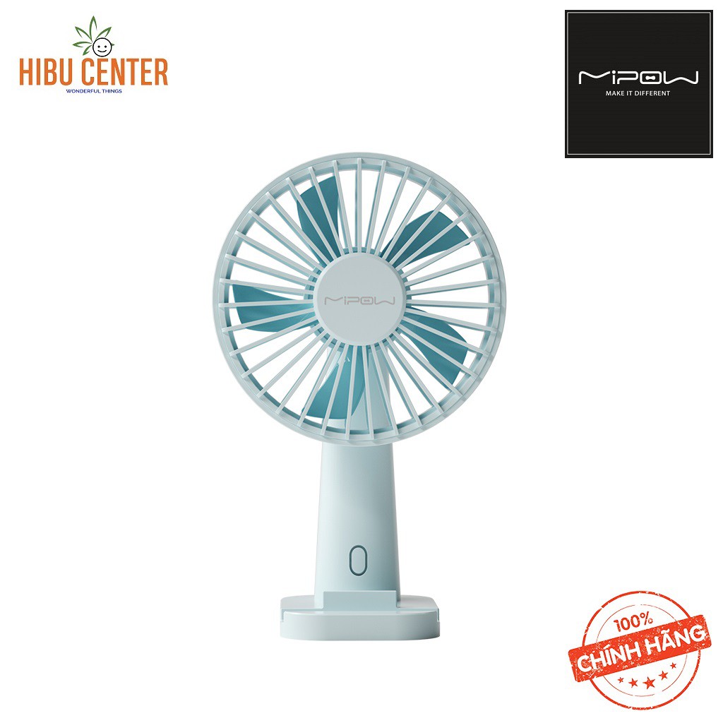 Quạt Thông Minh Cầm Tay Nhỏ Gọn MIPOW Flip Adjust Mini Fan Làm Mát Nhiều Cấp Độ Hàng Chính Hãng – HBCENTER