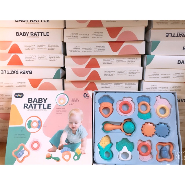 Set hộp 10 món xúc xắc cho bé