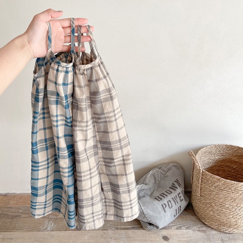 Hàng Mới Về Bộ Áo Liền Quần 7 Tấc Ống Rộng Mùa Hè Phong Cách Hàn Quốc Cho Bé Gái