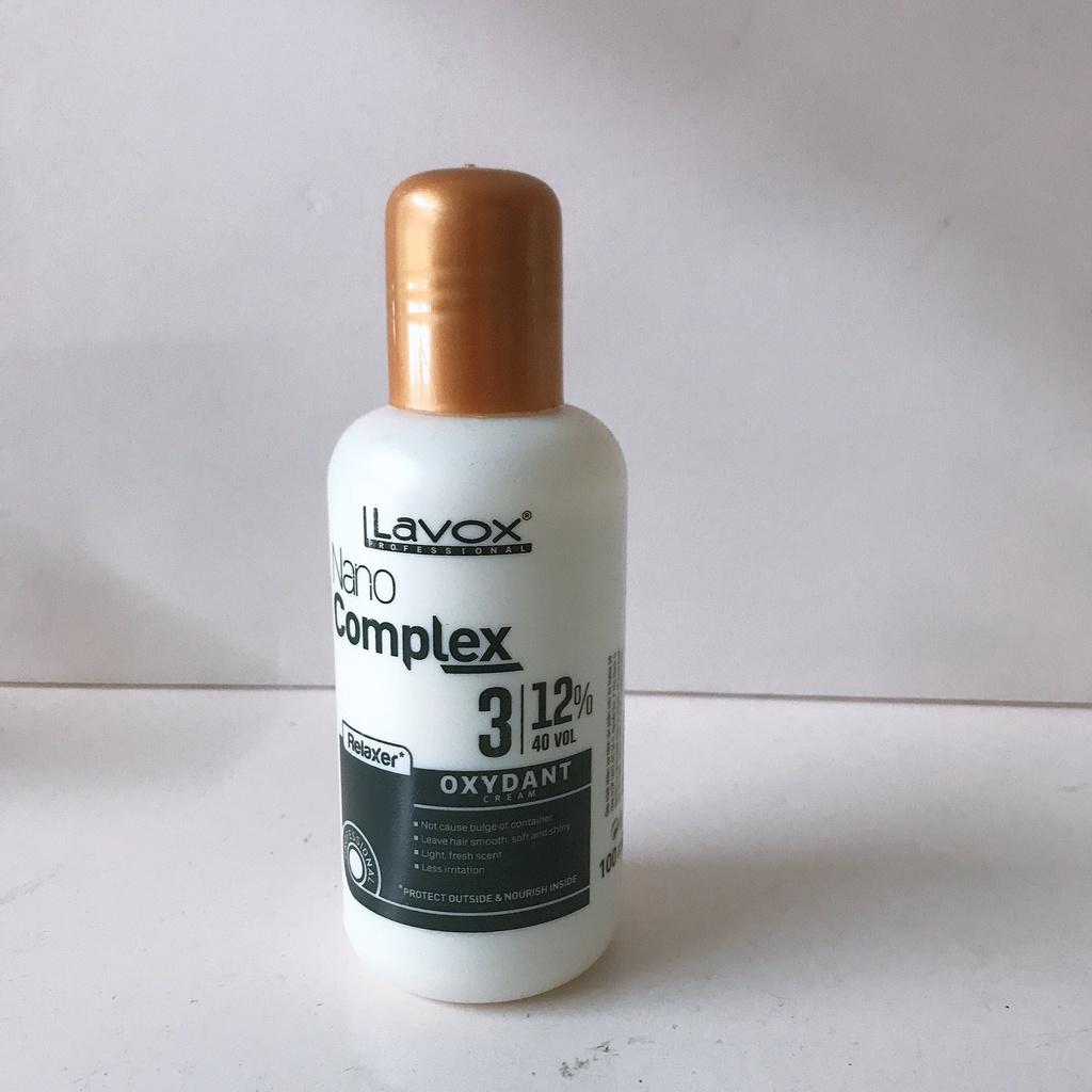 Oxy Trợ Nhuộm Tóc Lavox Nano Complex 100ml , Pha Cùng Thuốc Nhuộm Tóc