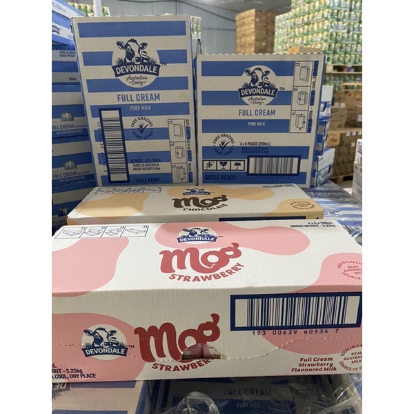 (Date 1/24 Sữa nước Devondale nội địa Úc hộp 200ml