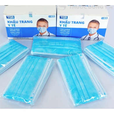 Khẩu trang y tế 4 lớp Trần Gia