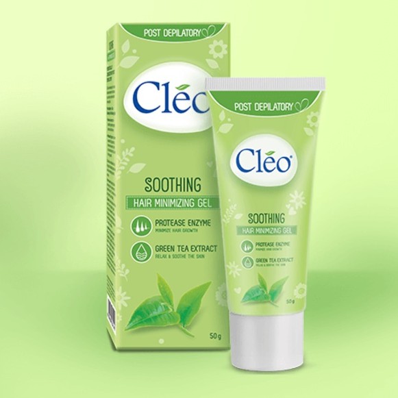 Gel Dịu Da Sau Tẩy Lông Cleo Hỗ Trợ Làm Chậm Mọc Lông 50g