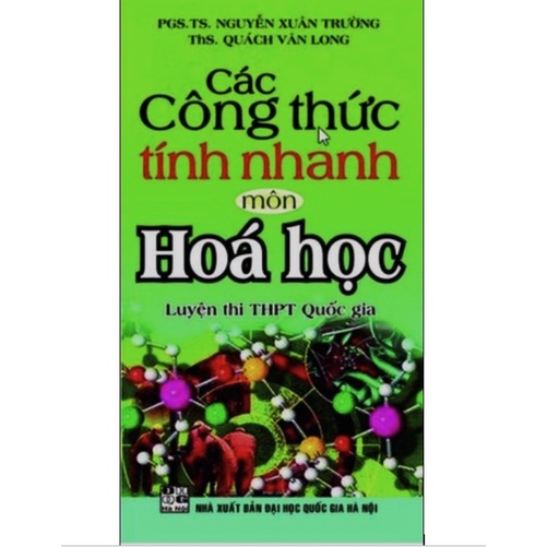 Sách - Các Công Thức Tính Nhanh môn Hóa Học