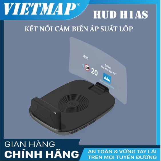 Thiết bị màn hình HUD H1AS van trong Vietmap