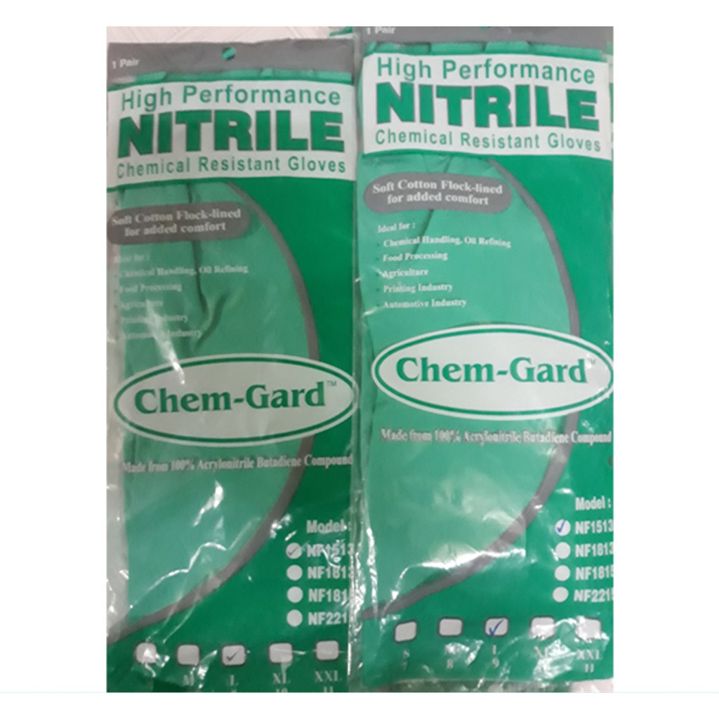 Combo 10 đôi Găng tay chịu dầu NF1513, găng tay chống dầu NF1513, Găng tay bảo hộ lao động