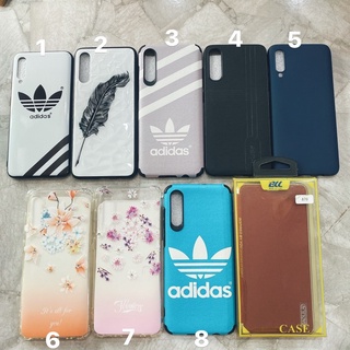 Ốp lưng Samsung A70 hình 3D hình vân kim cương, dẻo trong suốt chống sốc, dẻo màu