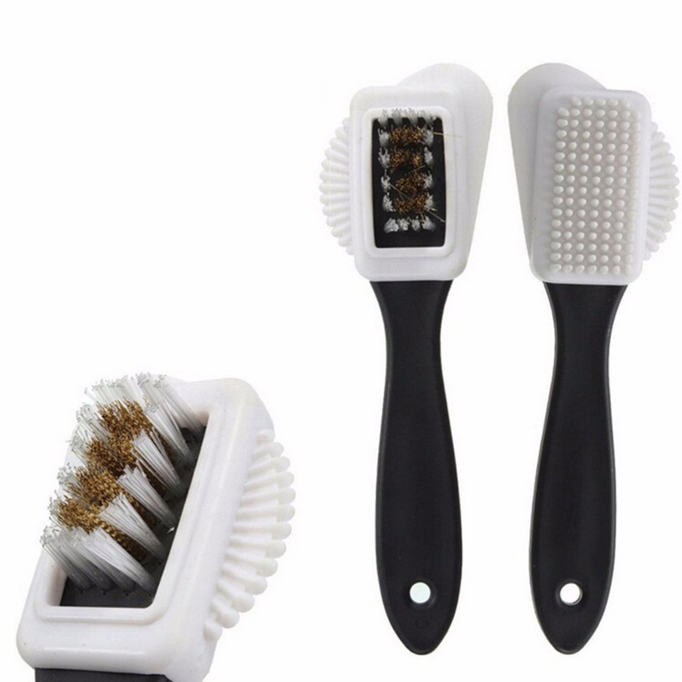 Bàn chải làm sạch cầm tay cầm tay cho giày da lộn S Shape Shoe Cleaner