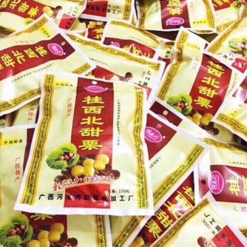 hạt dẻ tẩm mật ong