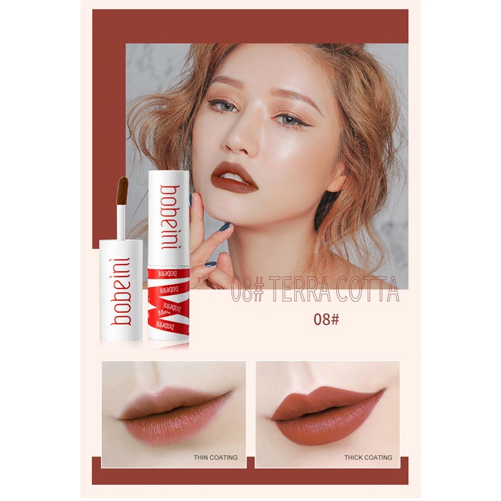 Son Môi 8 Màu Tùy Chọn Chống Nước Lâu Trôi Tiện Dụng