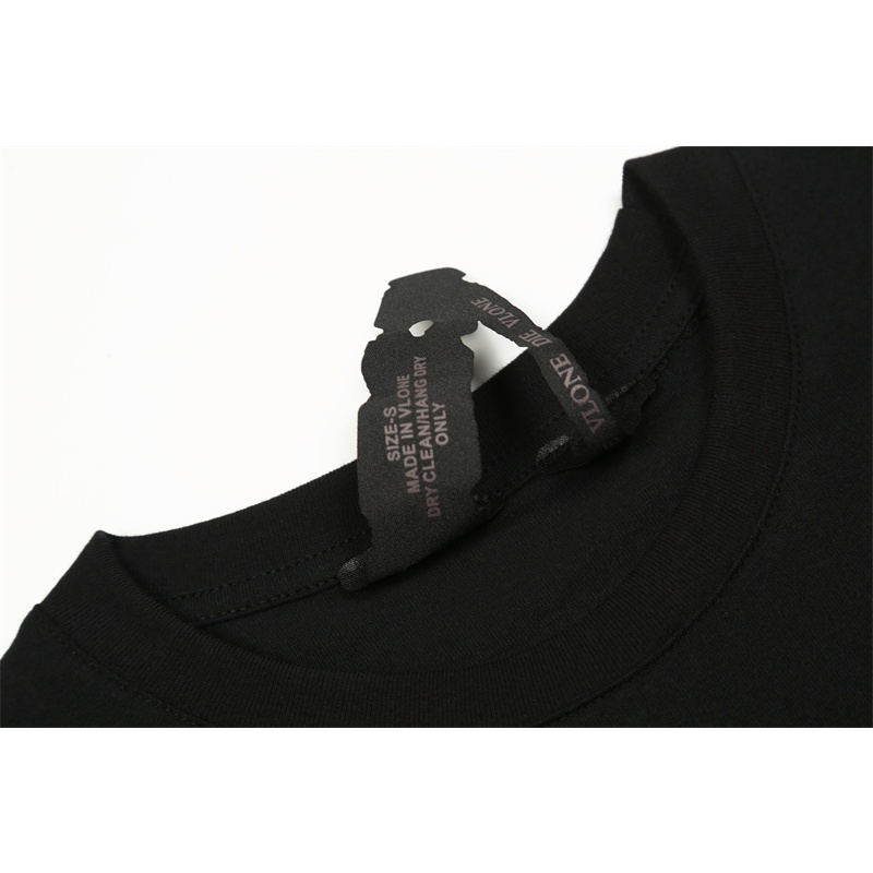 Áo Thun Tay Ngắn Cổ Tròn In Chữ V Cỡ Lớn Thời Trang Unisex