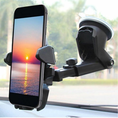 Giá Đỡ Điện Thoại Trên Ô Tô - Gắn kính lái Xoay 360 Độ