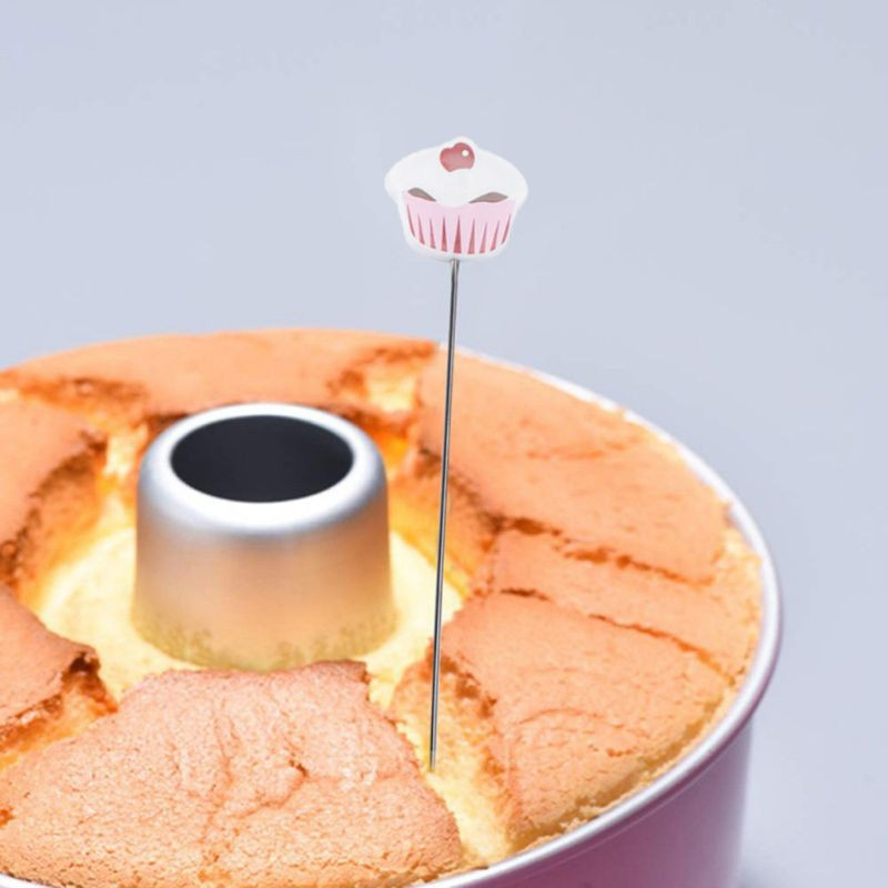 Que Thử Bánh Cupcake Bằng Thép Không Gỉ Dễ Thương