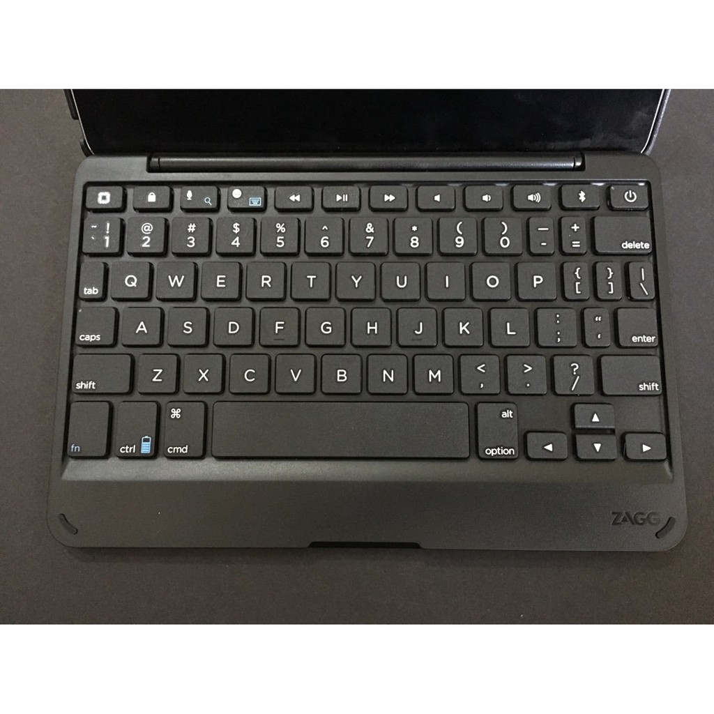 Bộ Bao Da Và Bàn Phím Zagg Folio Keyboard Có Đèn Nền Kết Nối Bluetooth Cho iPad Mini Gen 4 7.9 inch