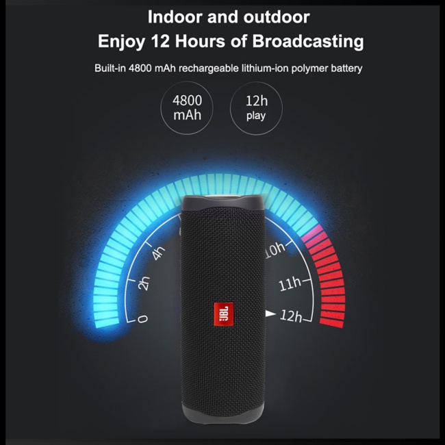 Loa Bluetooth Không Dây Jbl Flip5 Mini Chống Thấm Nước Có Thể Mang Theo Khi Đi Ra Ngoài