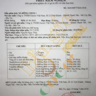 Xà bông dừa Escoco