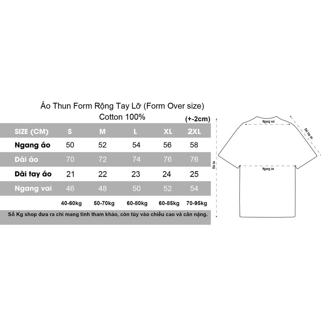 Áo Phông Tay Lỡ Unisex HY Korea Form Rộng Cotton 100 In Hình Gấu Sacrifiee 568.