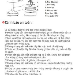 MÁY VẮT CAM LOCK LOCK EJJ241 BẰNG ĐIỆN