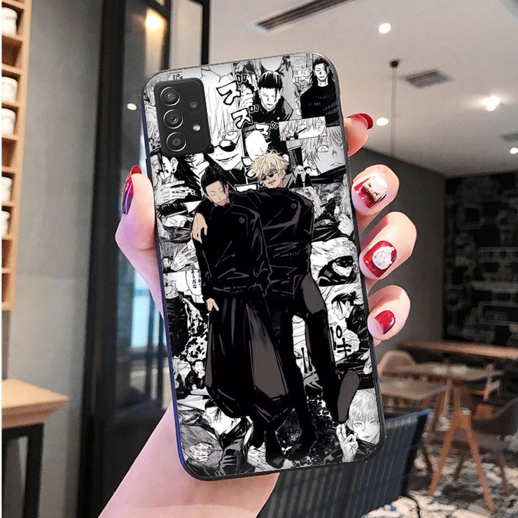 Ốp Điện Thoại Mềm Hình Jujutsu Kaisen Gojo Satoru Y Cho Samsung Galaxy A50 A50S A30S A11 A12 4G A21S A22 4G A22 5G A31