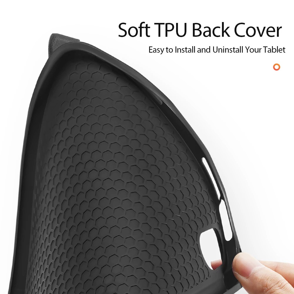 Bao da DUX DUCIS cho iPad Mini 6 / 5 / 4 - Mặt lưng TPU mềm, Có ngăn đựng bút