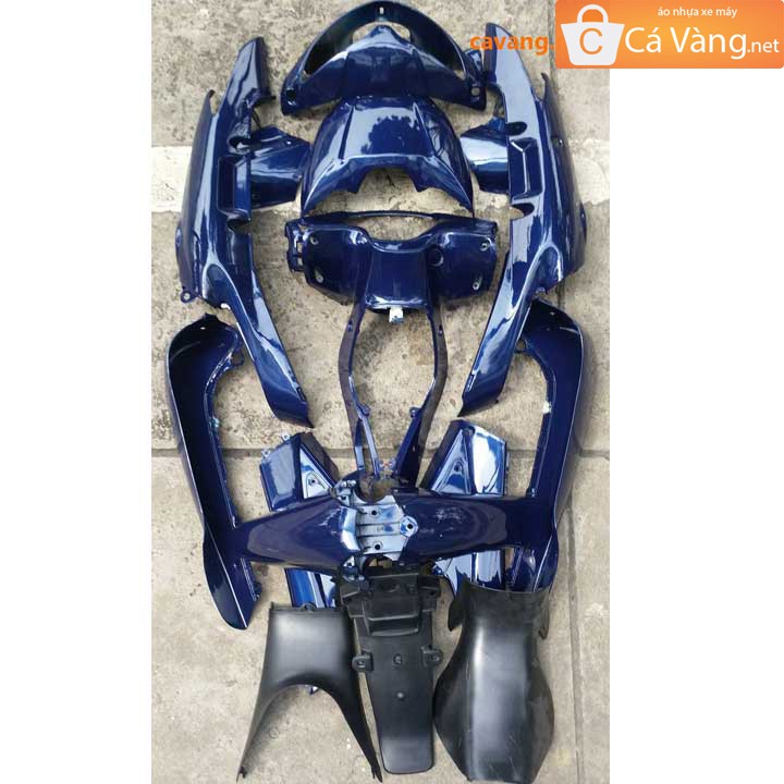 Dàn áo xe máy Future 1 - nhựa CAO CẤP - màu mực